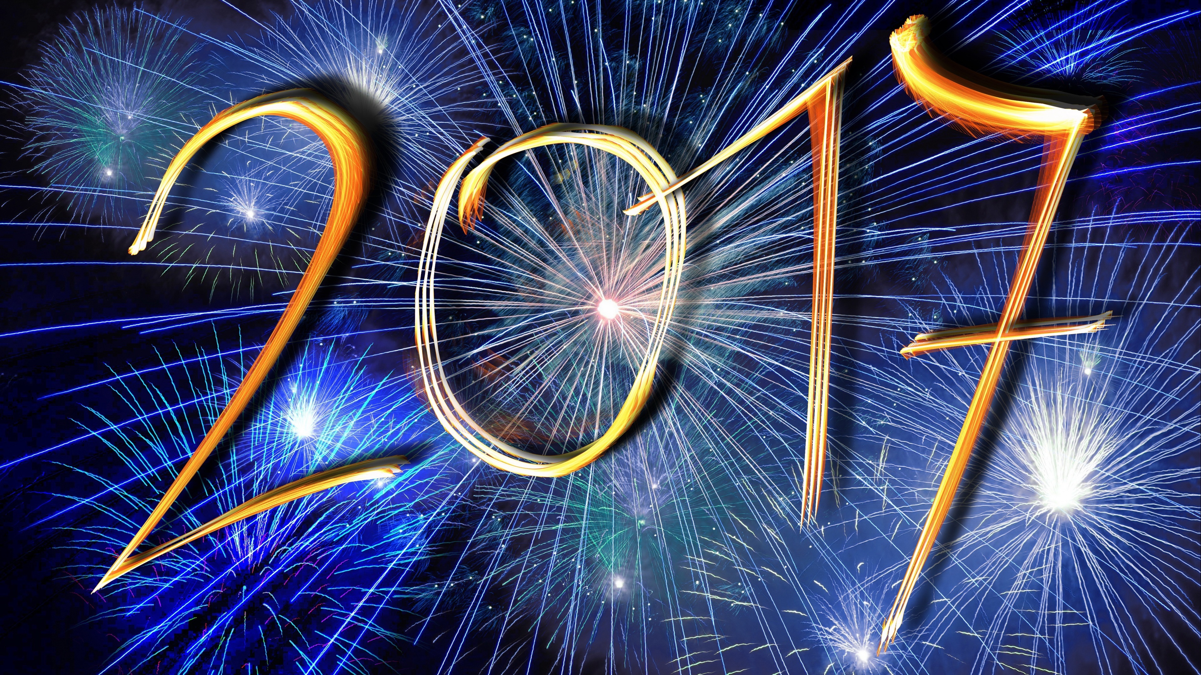 2017 新年快乐 烟花