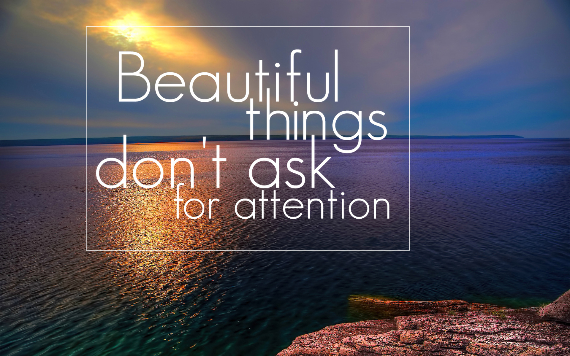 文字 风景 beautiful