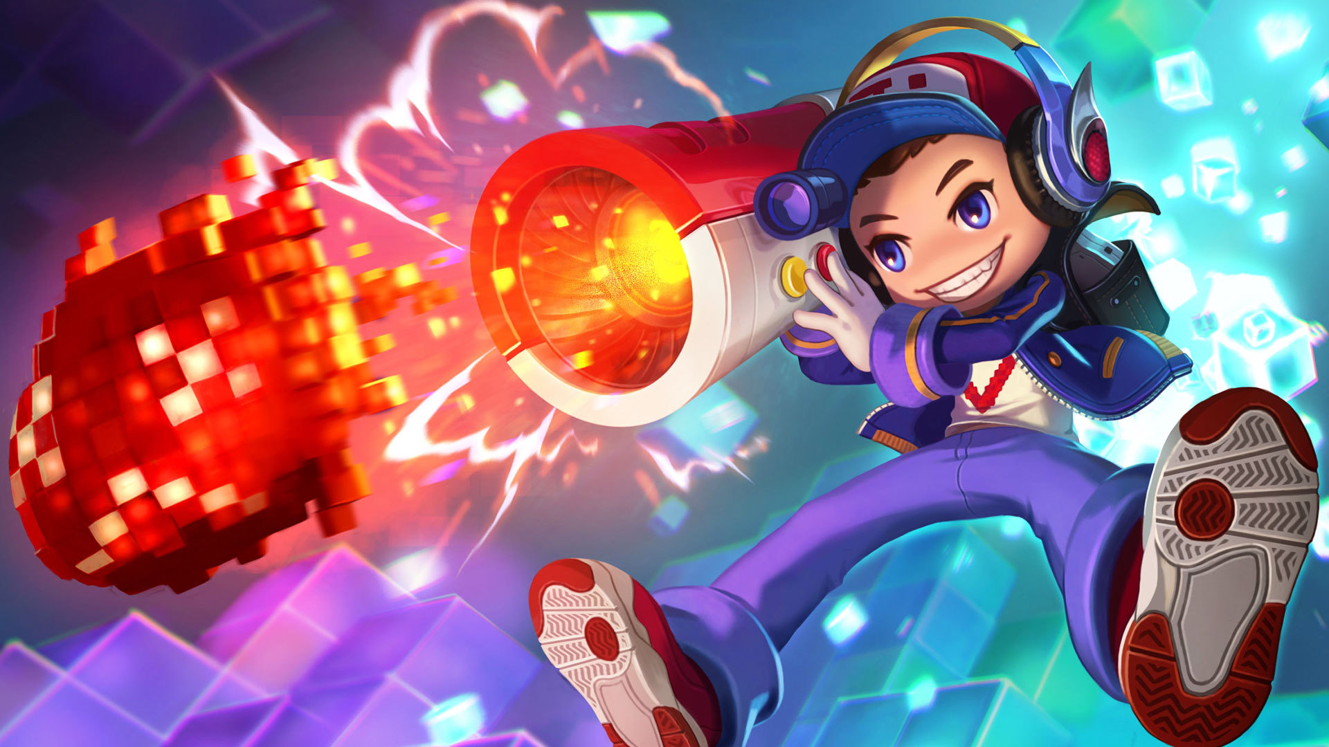 王者荣耀 鲁班七号 电玩小子