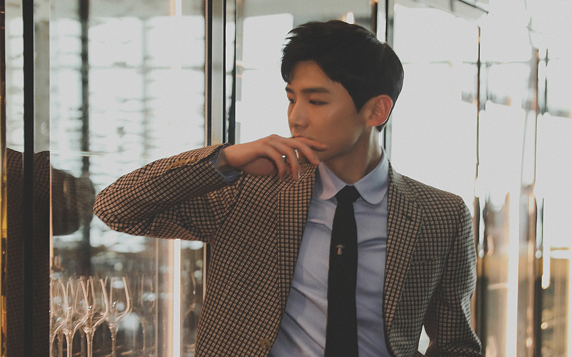 明星风尚 白敬亭