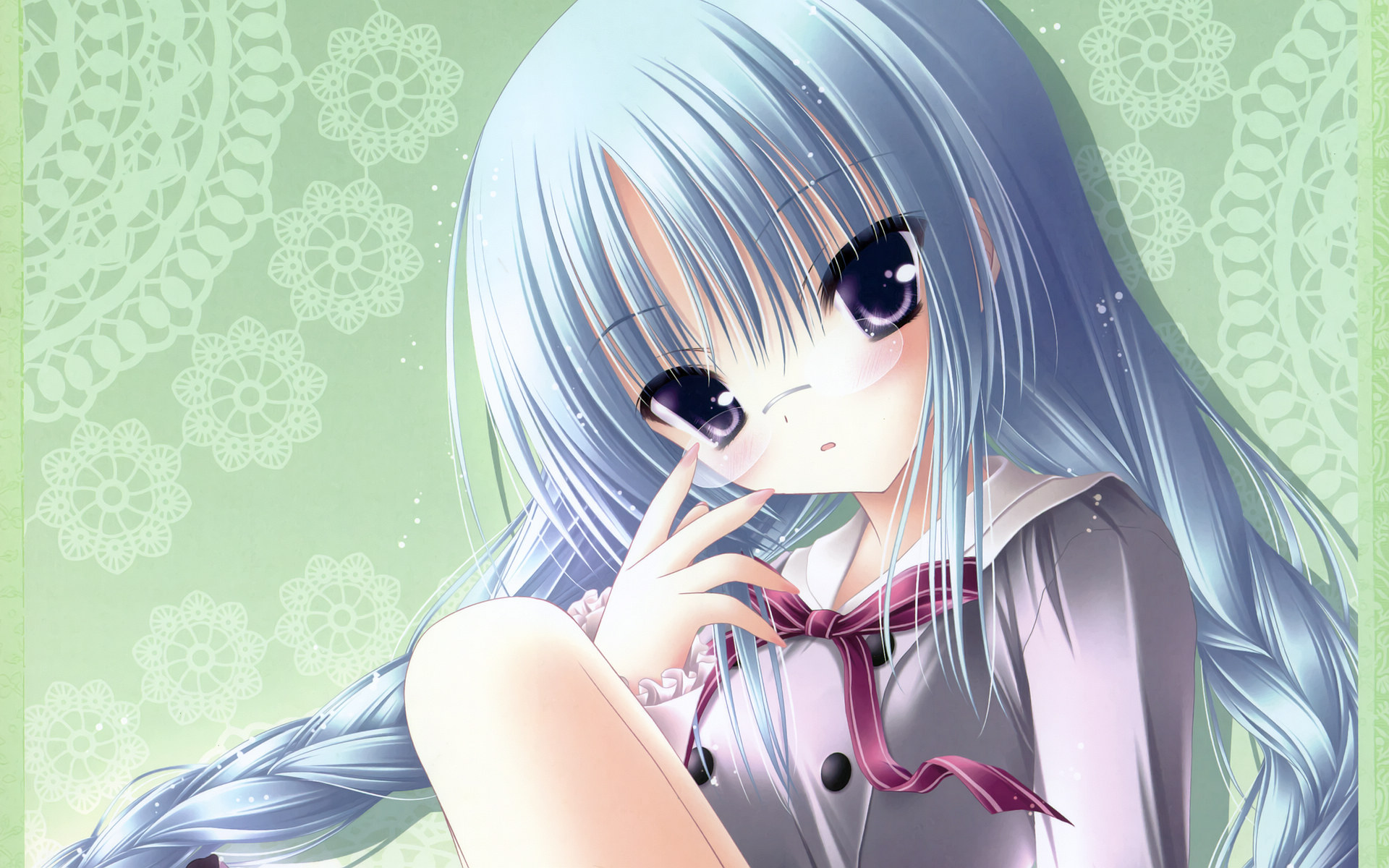 动漫  萌妹子  小萝莉  呆萌可爱   宽屏