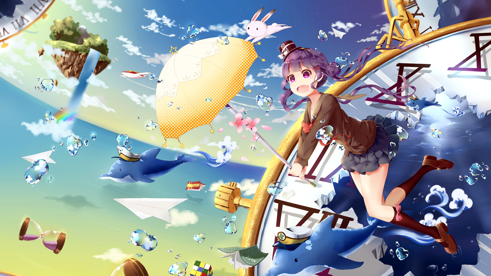 动漫 卡通 少女