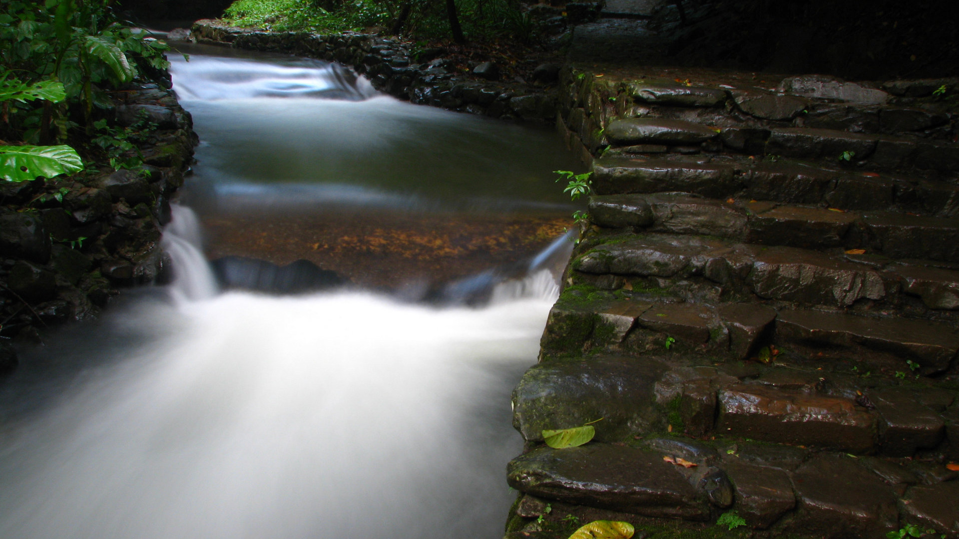 小清新 舒缓压力 溪流