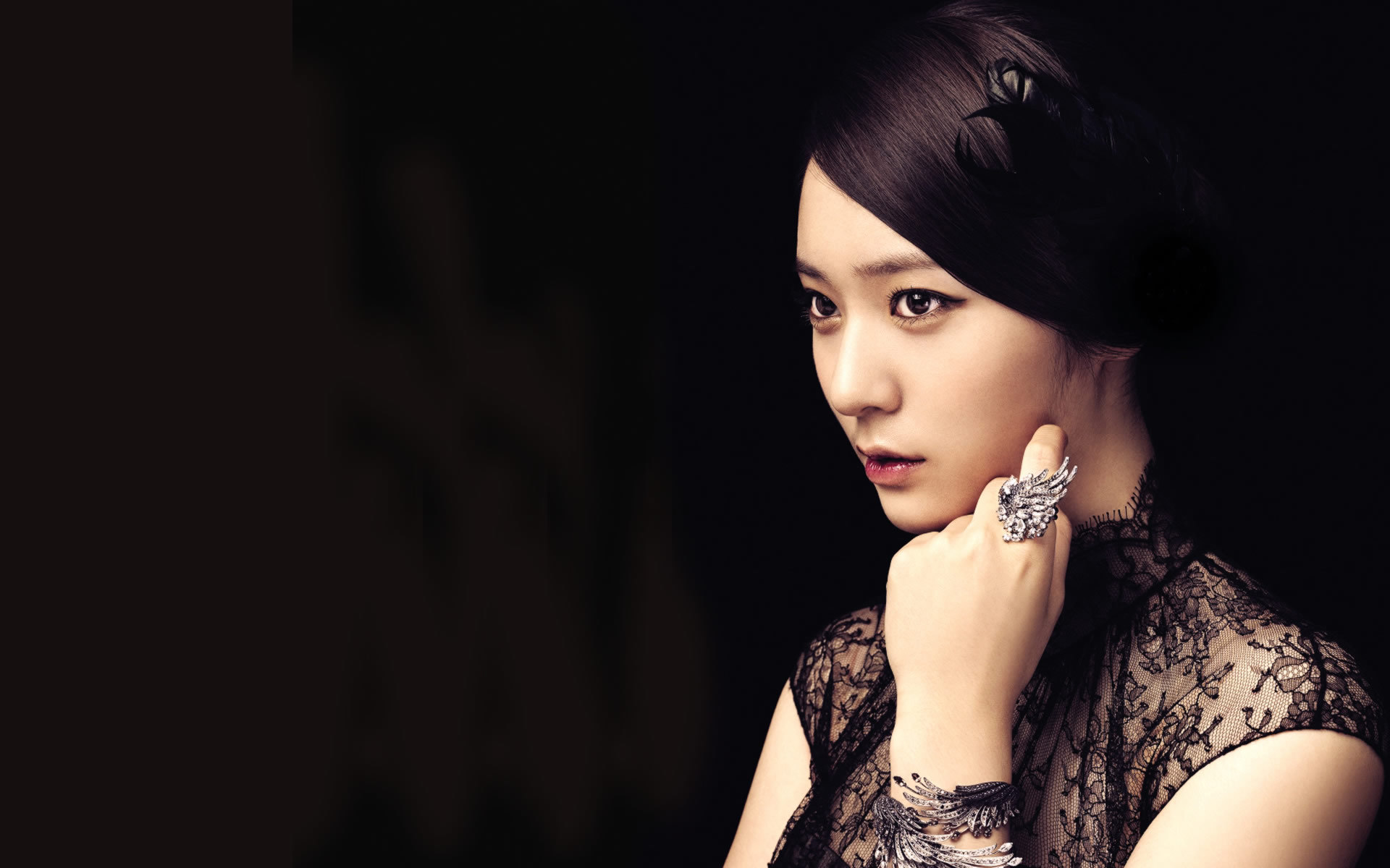 郑氏姐妹 郑秀妍 郑秀晶 美女 明星 宽屏