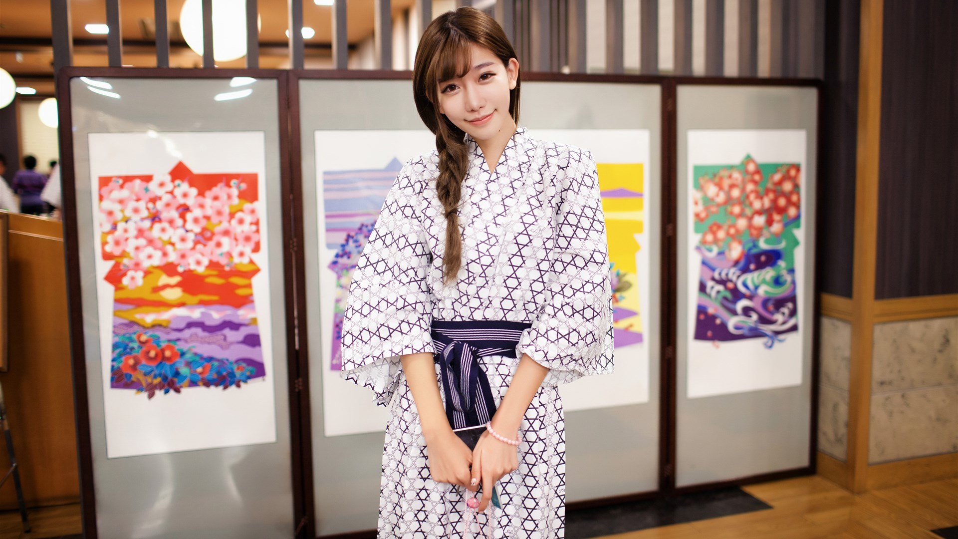 小林志铃 陈潇 美女 模特 清纯 宽屏