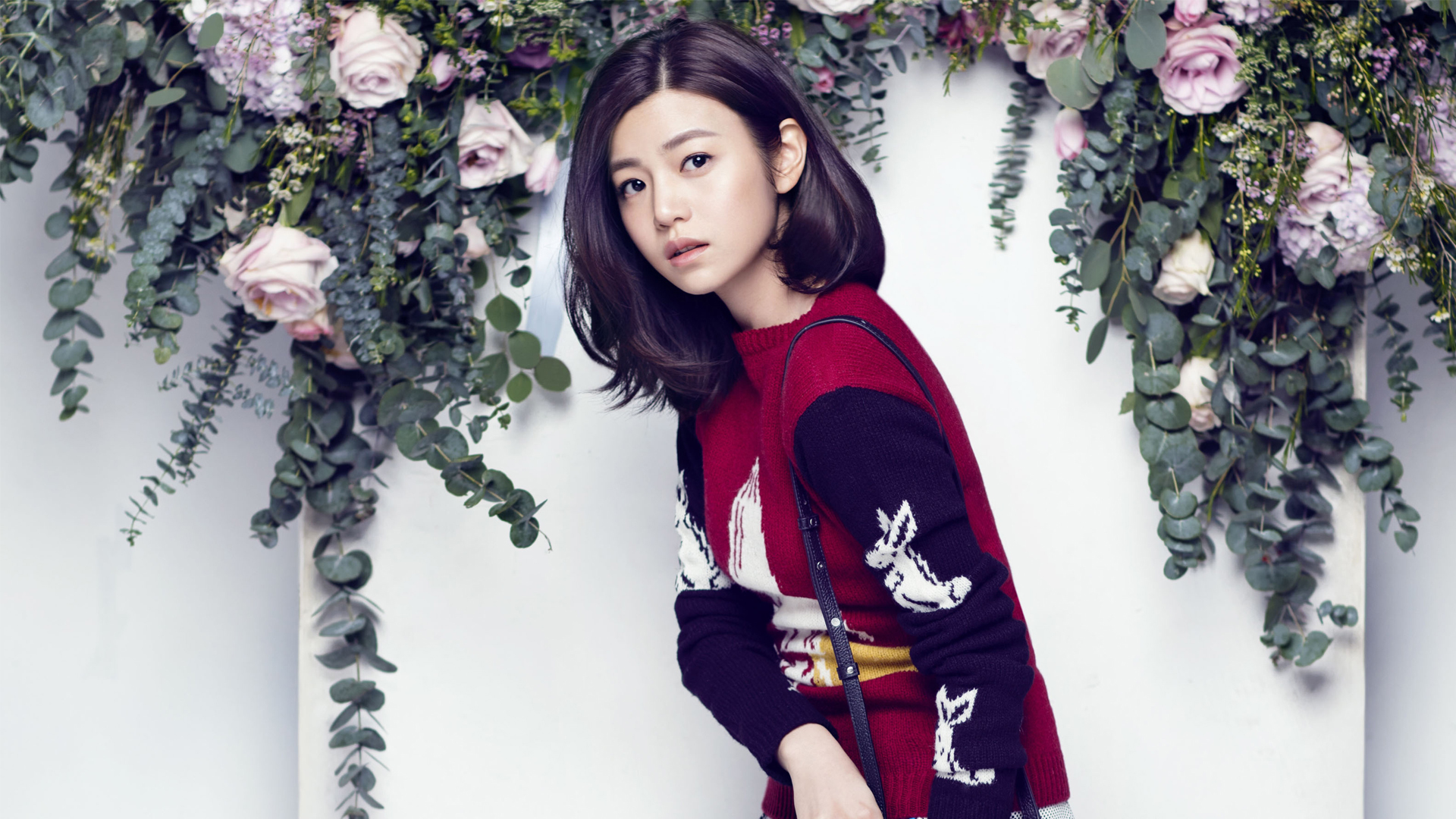 陈妍希 时尚 写真 宽屏 美女 演员 小笼包