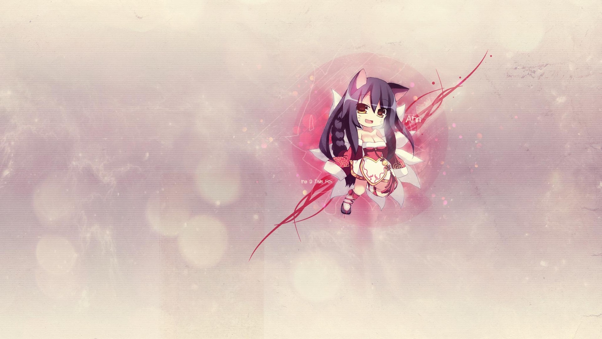 英雄联盟 lol 阿狸 卡通