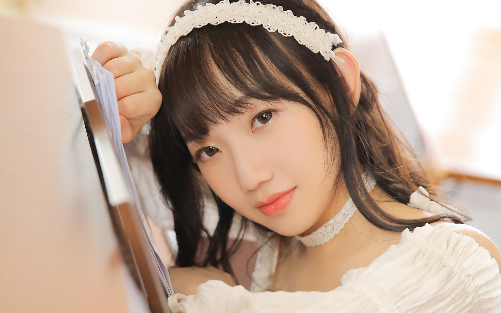 清纯  蕾丝  纱裙  唯美 清新