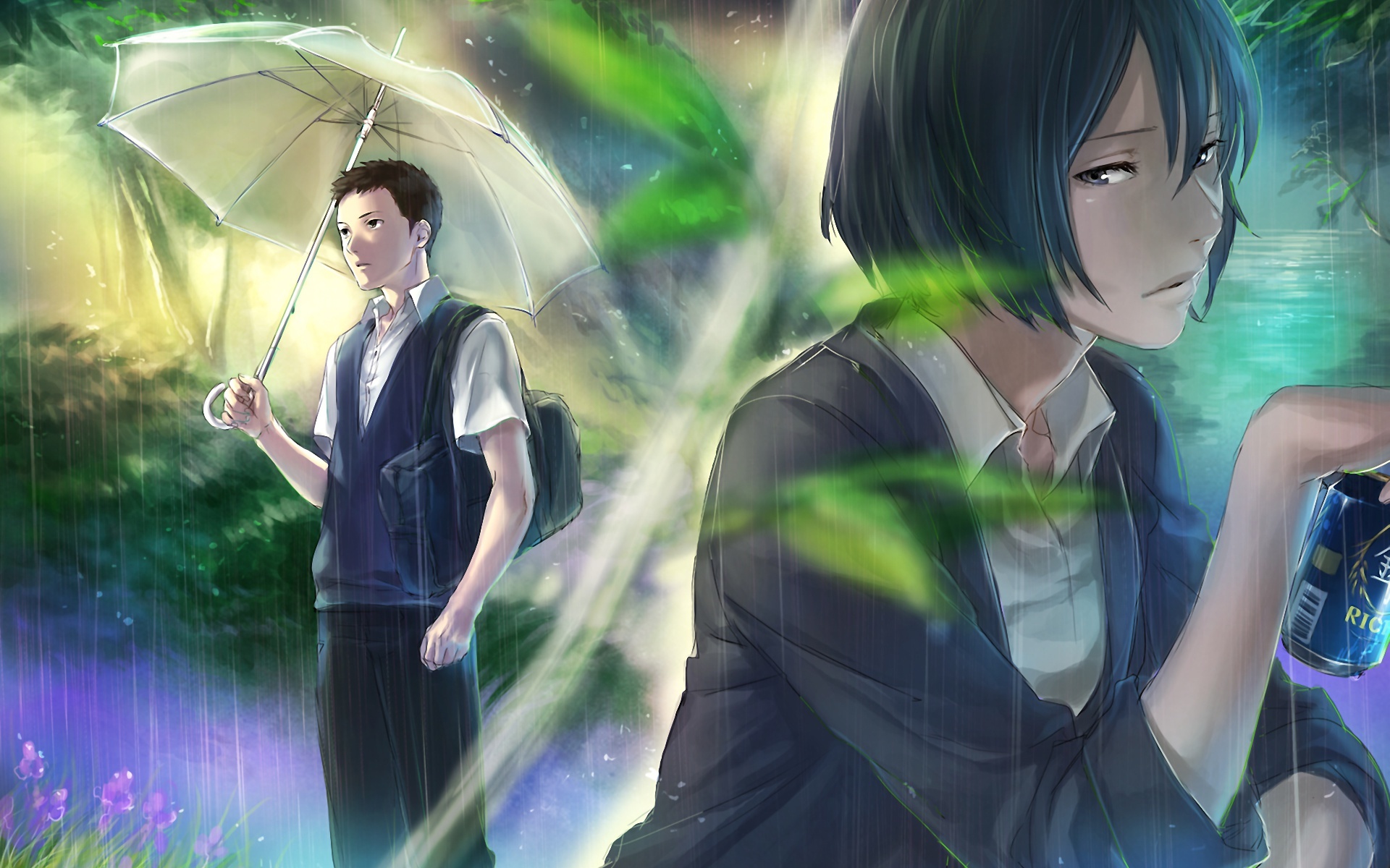 动漫 叶言之庭 新海诚