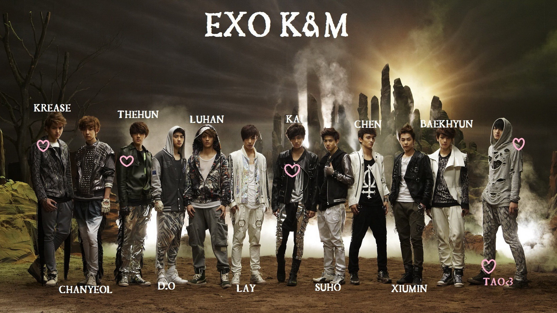 EXO 音乐 流行乐 小鲜肉 明星