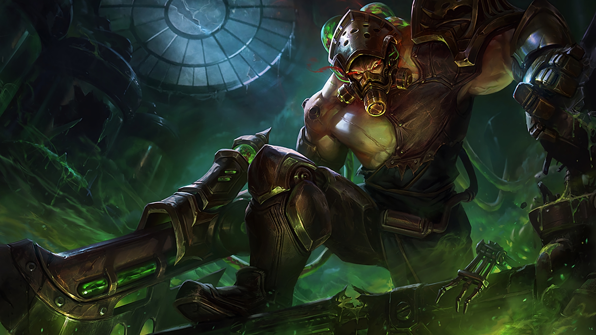 游戏 英雄联盟 LOL 蛮王 蛮族之王 泰达米尔 生化领主