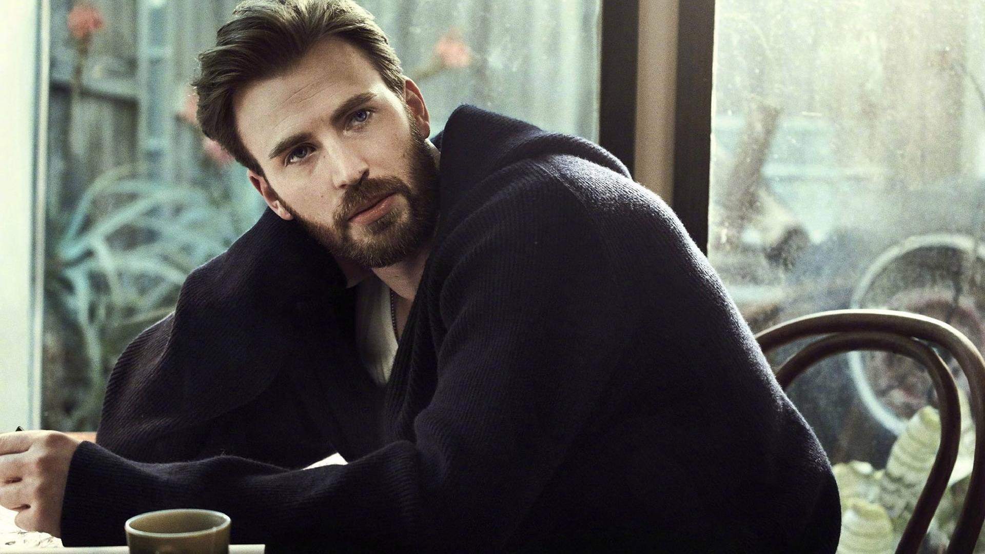 欧美明星 美队 克里斯埃文斯