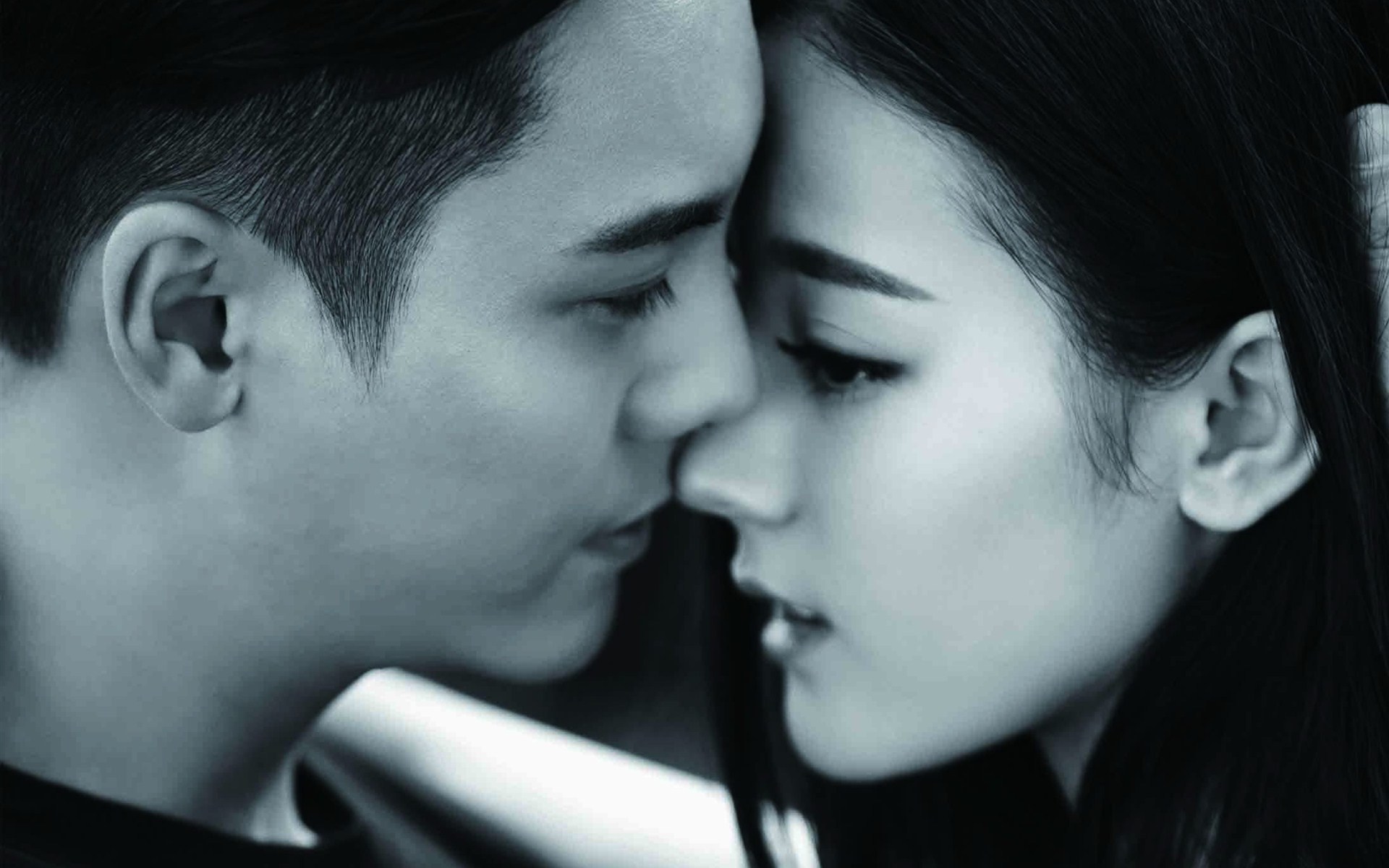 迪丽热巴 陈伟霆 甜蜜 情侣 宽屏