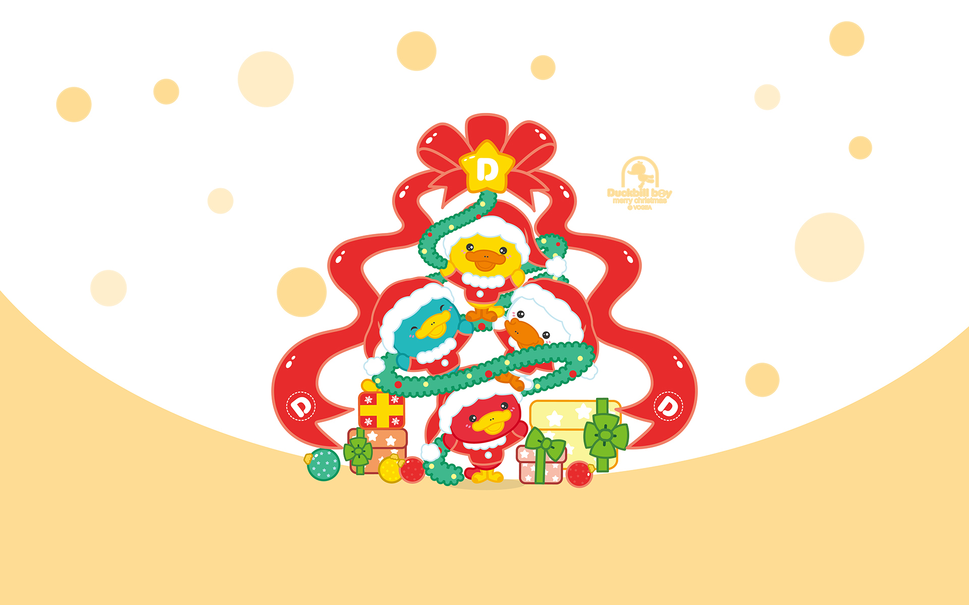 鸭嘴兽男孩 圣诞树