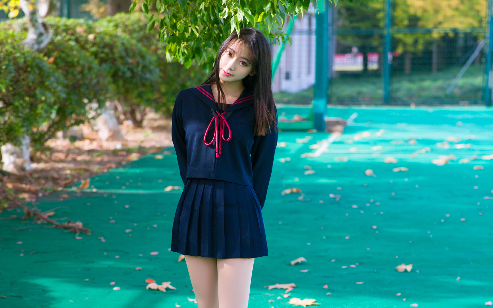 美女 清纯 水手服