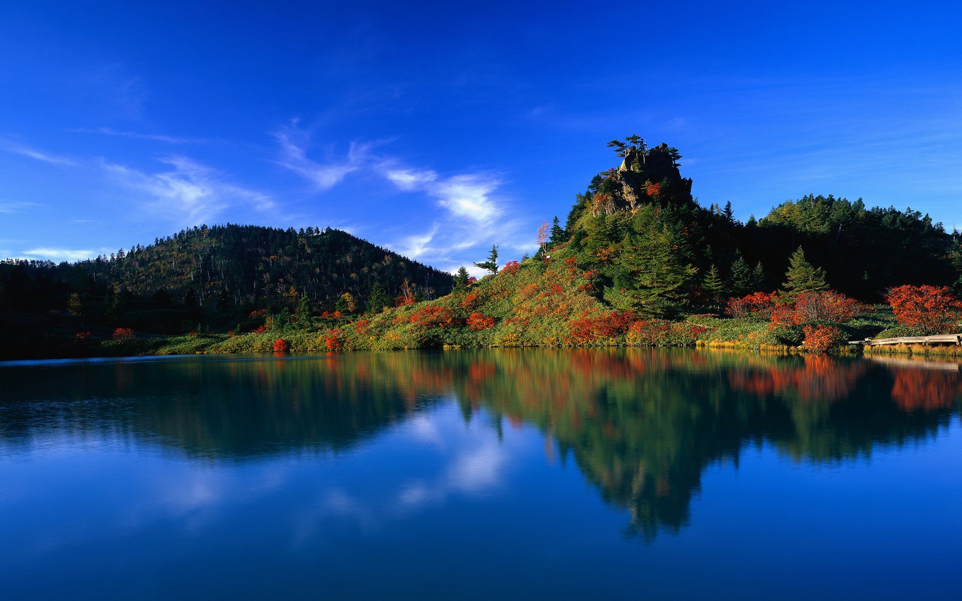 自然 美景 湖泊
