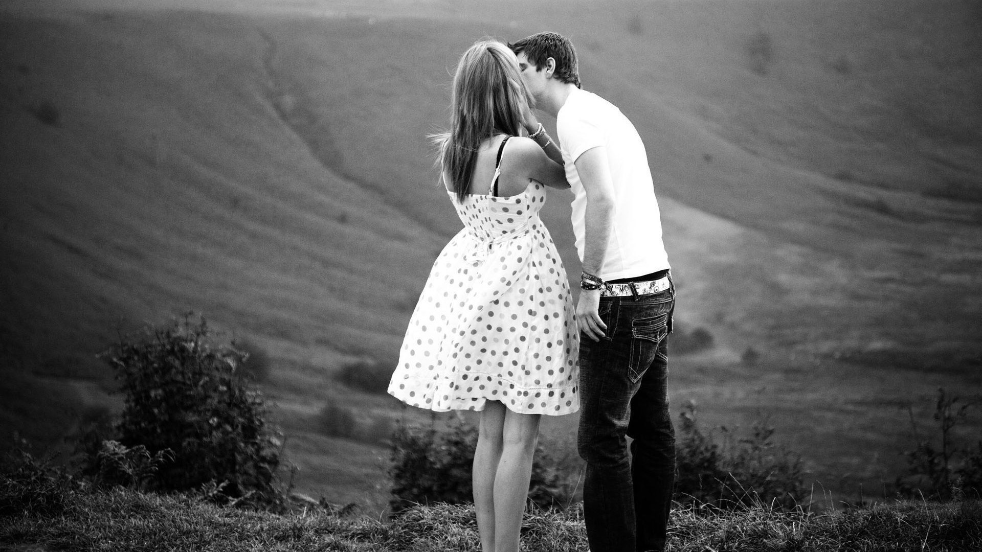 唯美温馨 情侣 亲吻 欧美