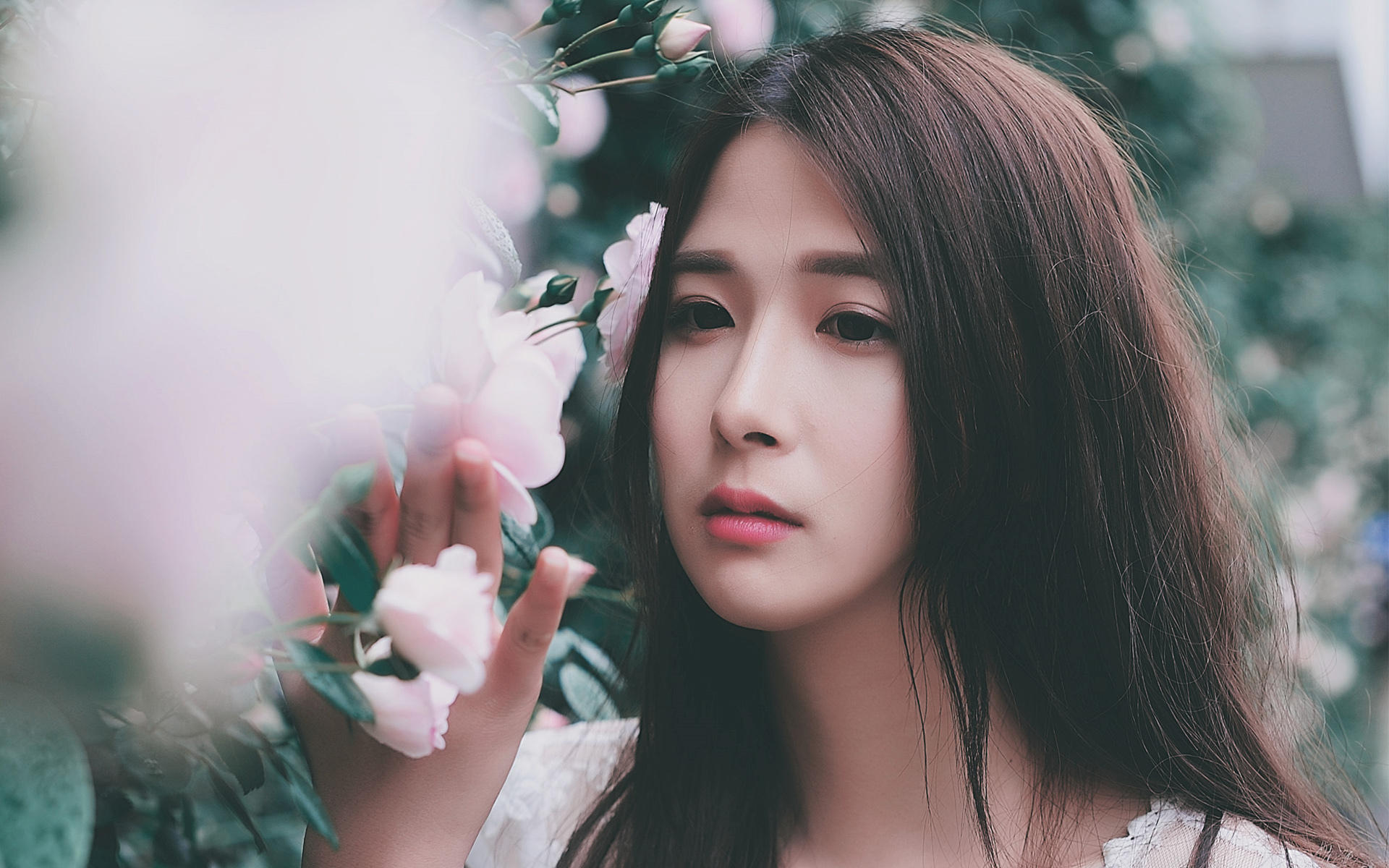 文艺古风 唯美 花丛