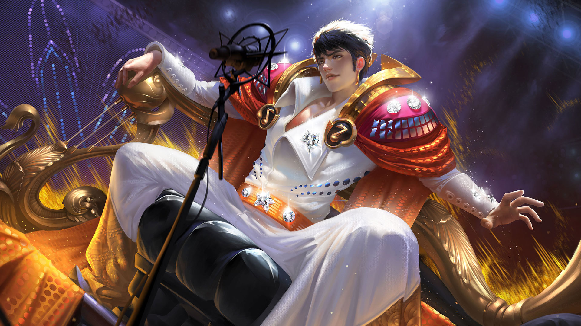 王者荣耀 嬴政 摇滚巨星