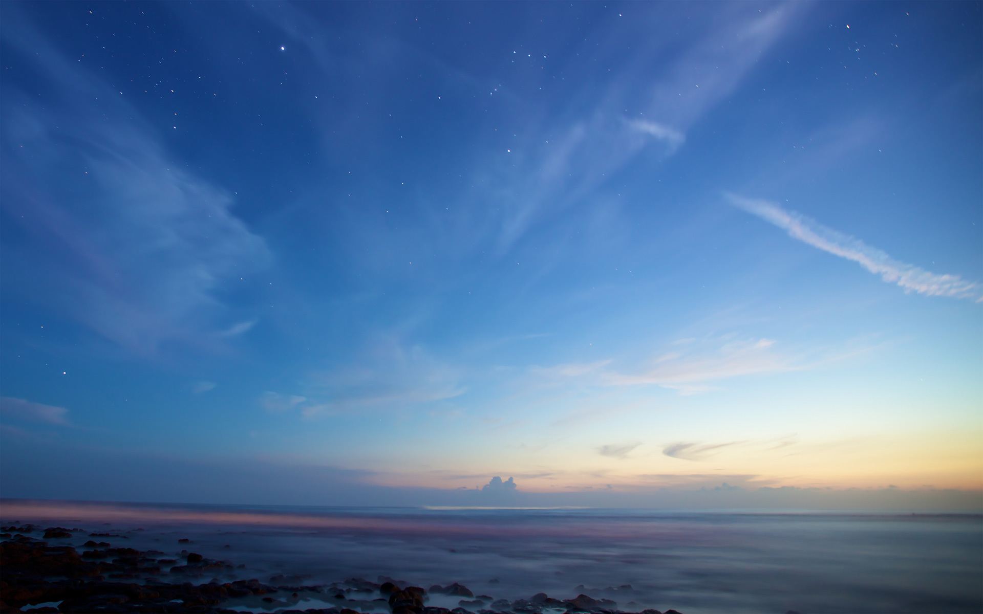 奇幻梦境 夜空 大海