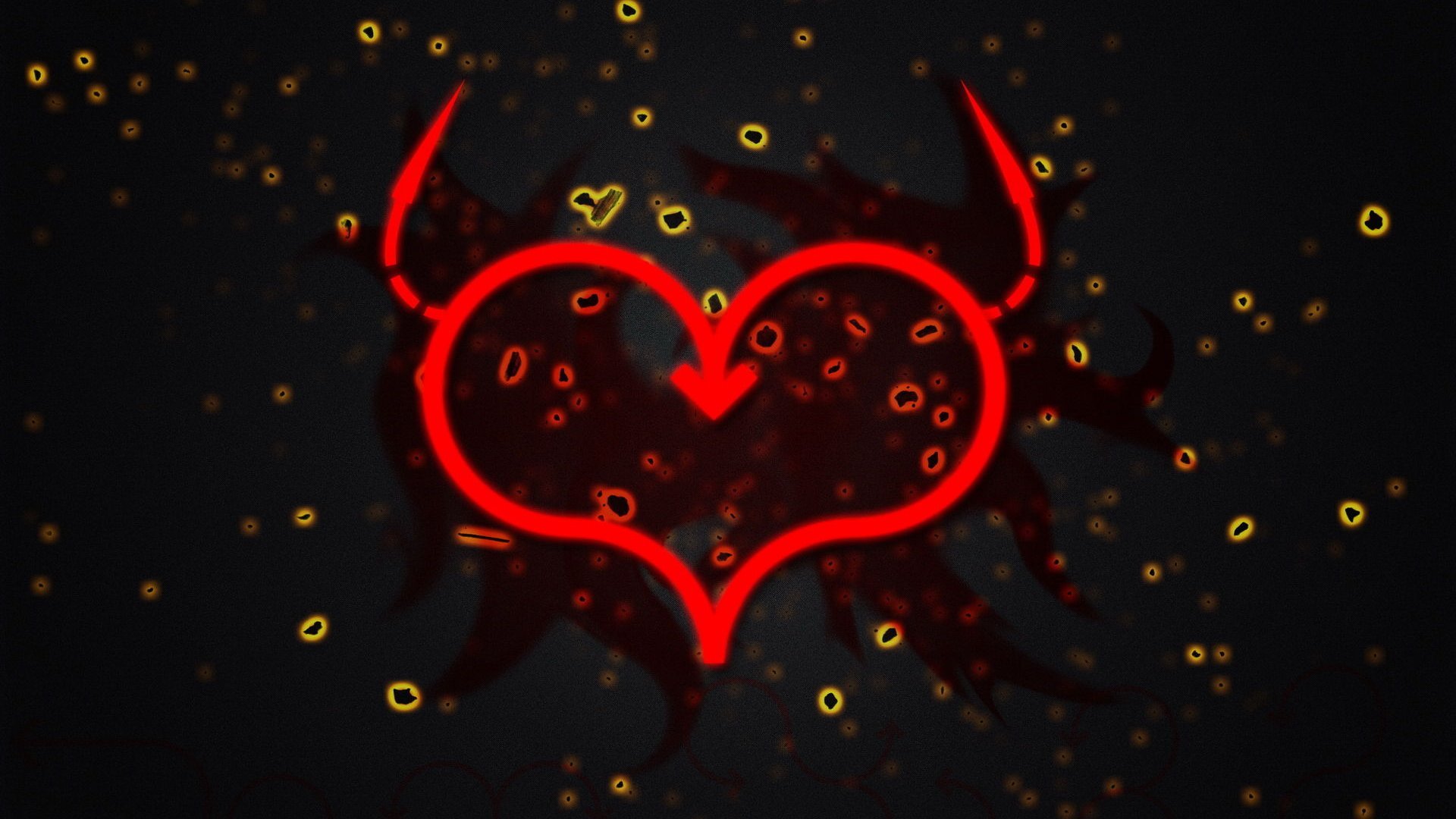 爱情 爱心 温馨 宽屏