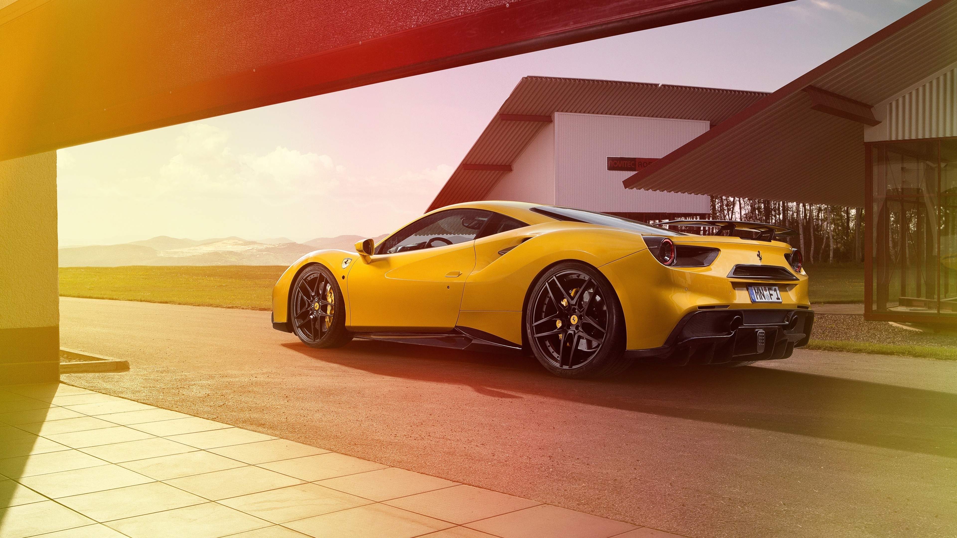 4K 汽车 跑车 法拉利