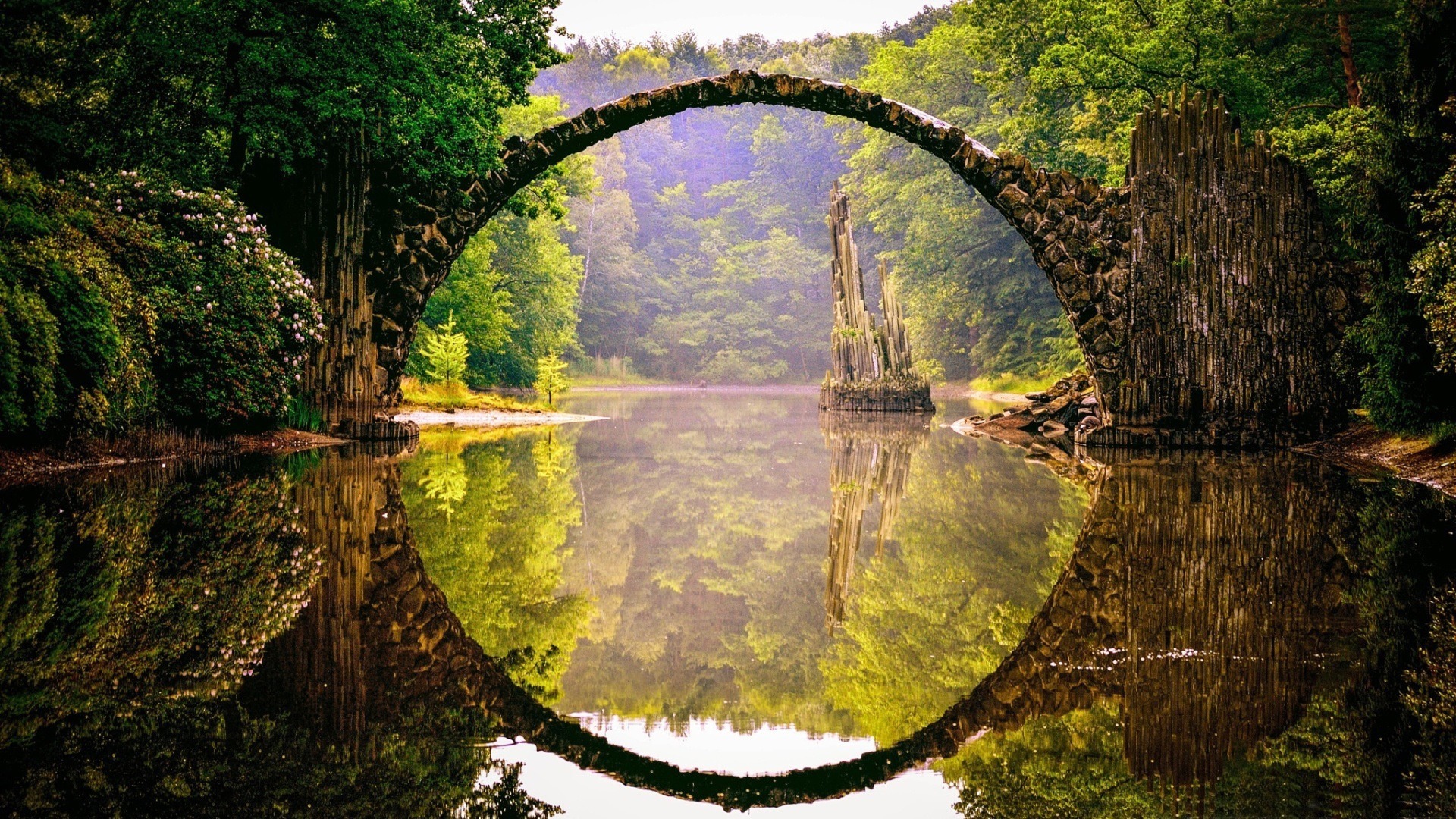 风景 自然风光 湖泊 倒影