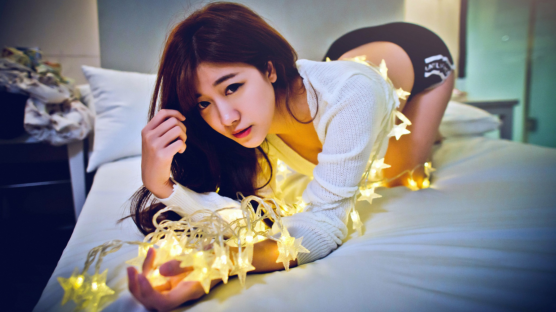 性感女神 丰满 长发 写真