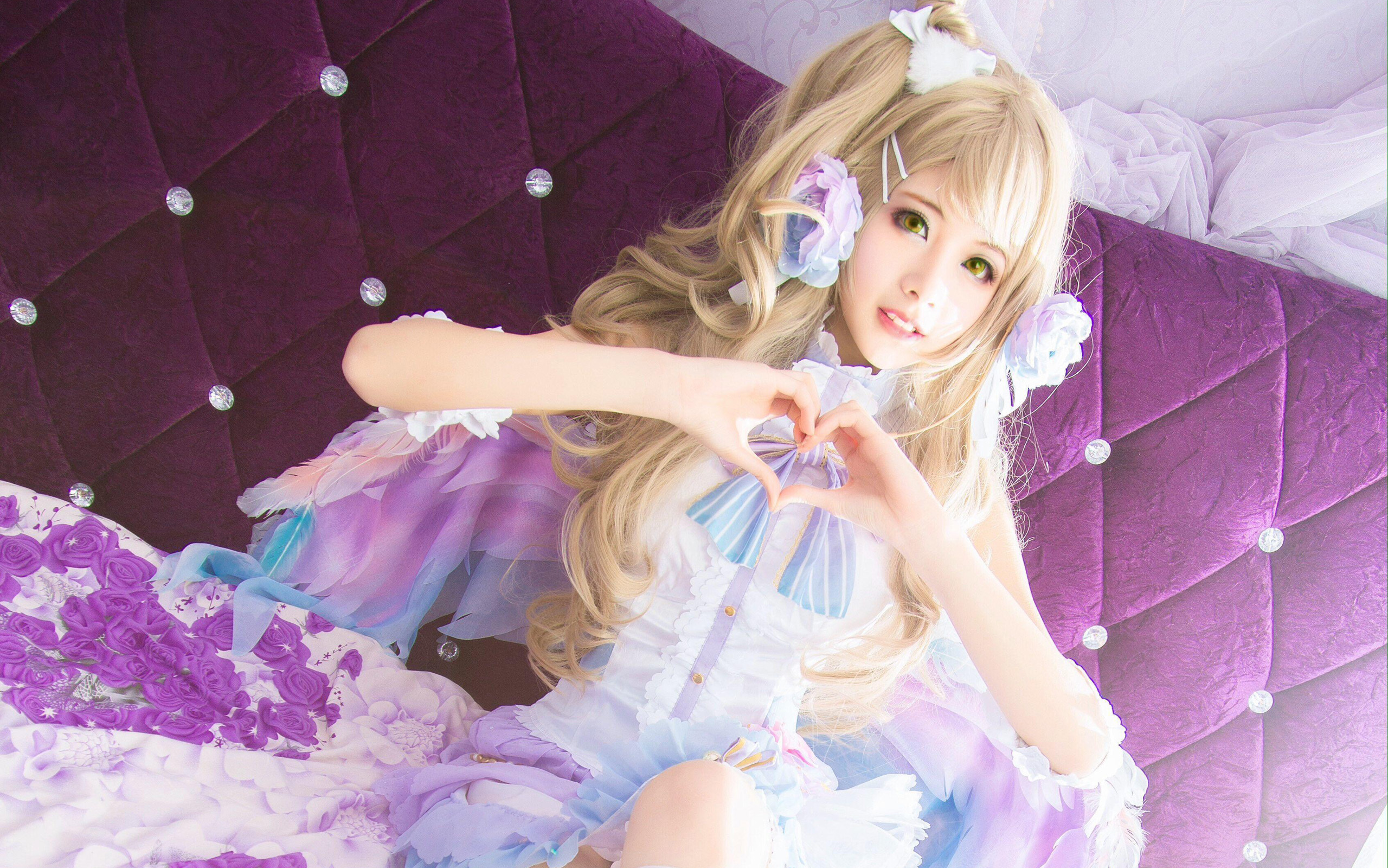 唯美cos cosplay 南小鸟