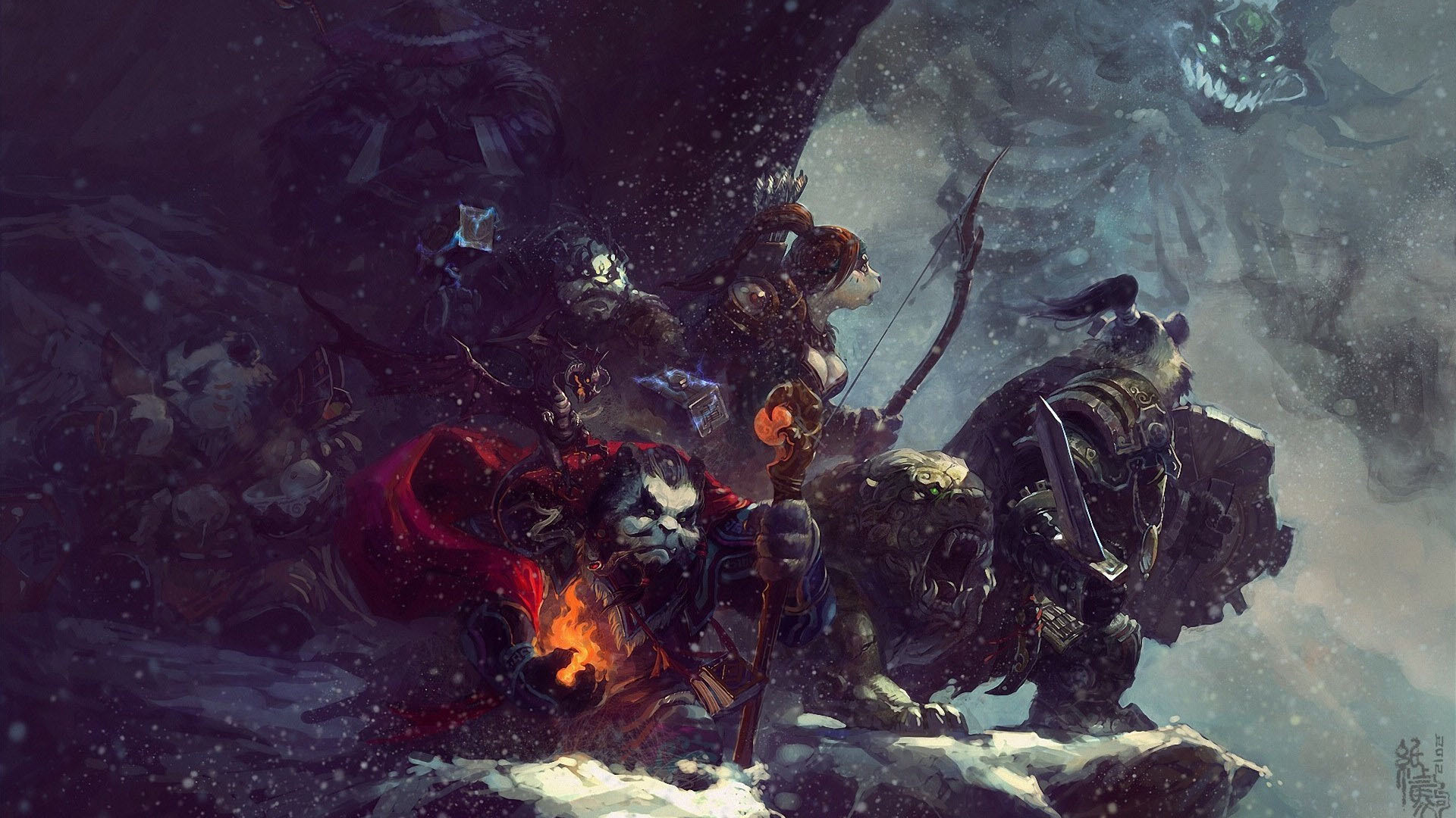 游戏 魔兽世界 熊猫人