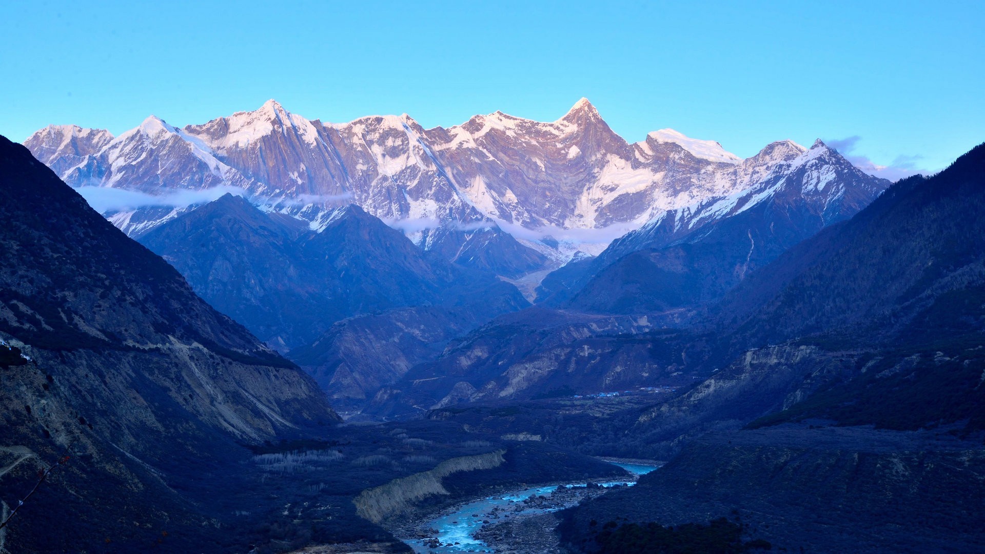风景 雪山