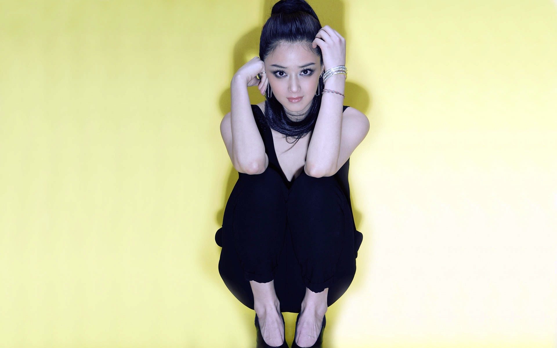 蒋欣 演员 气质美女 写真 宽屏