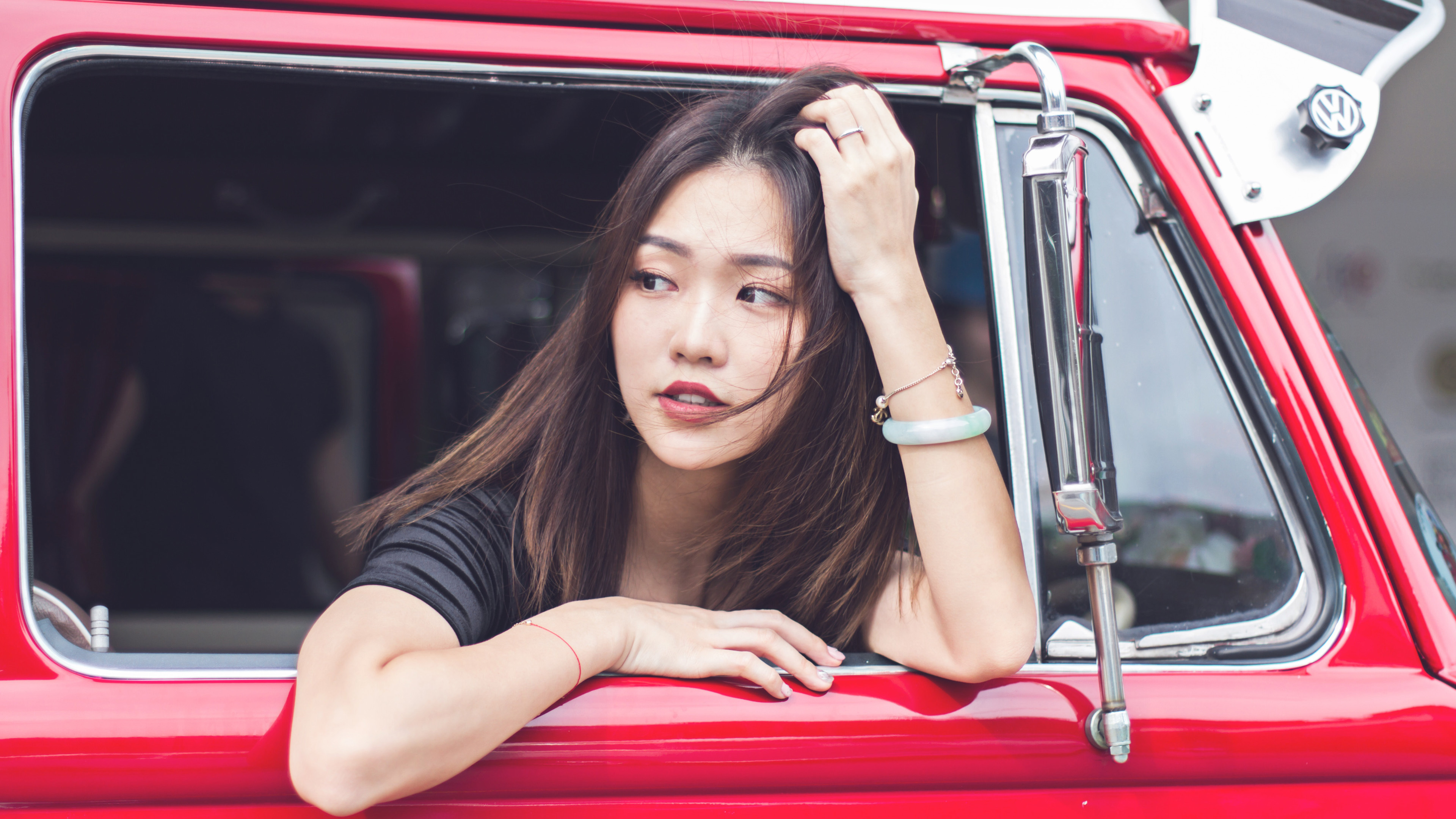 4K 美女 文艺古风