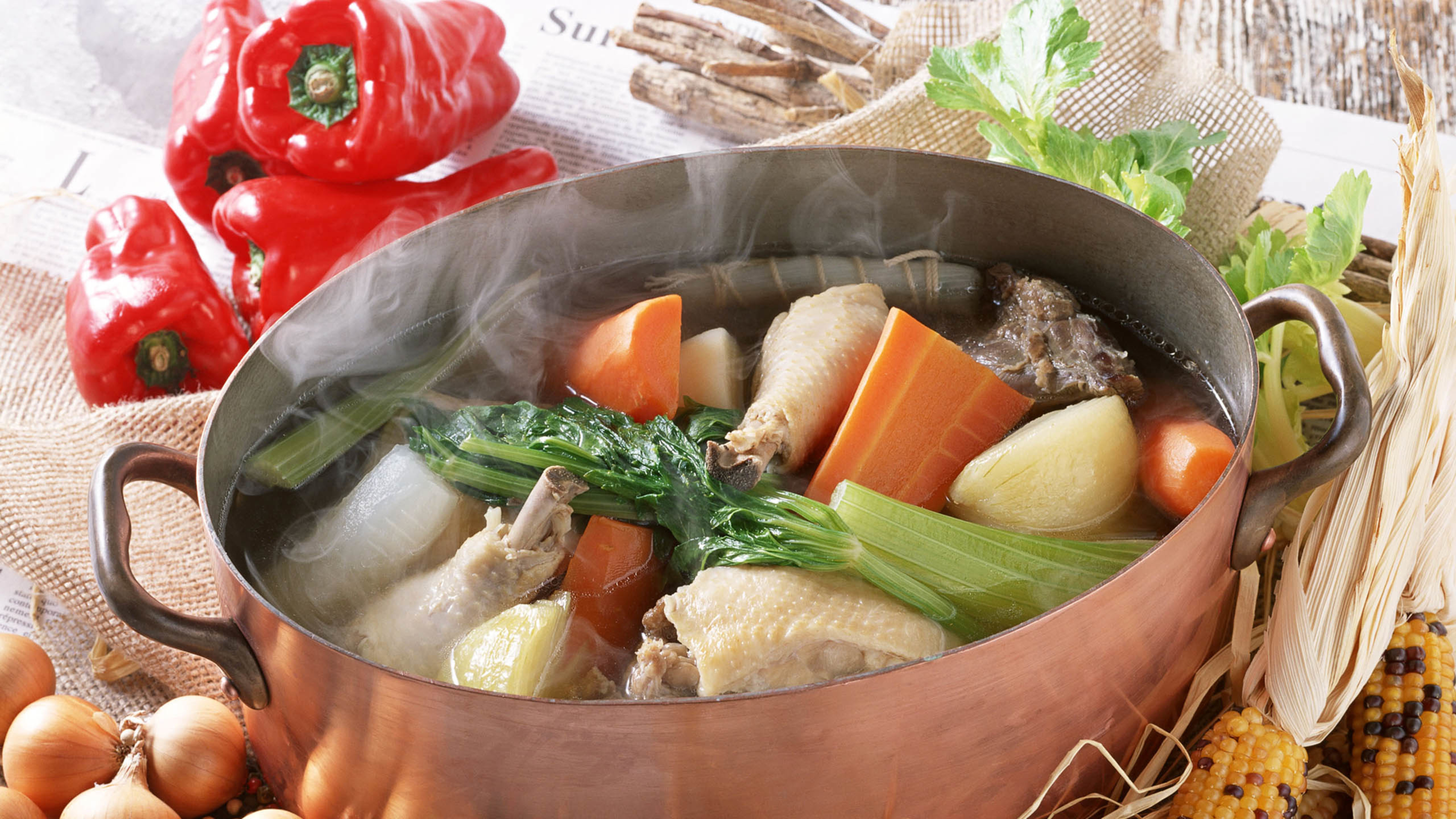 美食 炖品 鸡肉