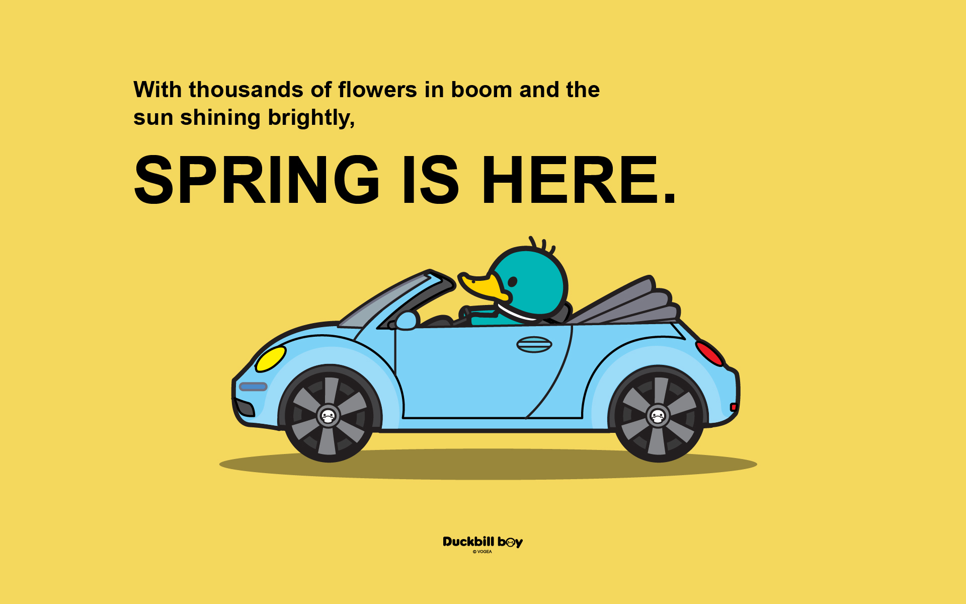 卡通 鸭嘴兽男孩