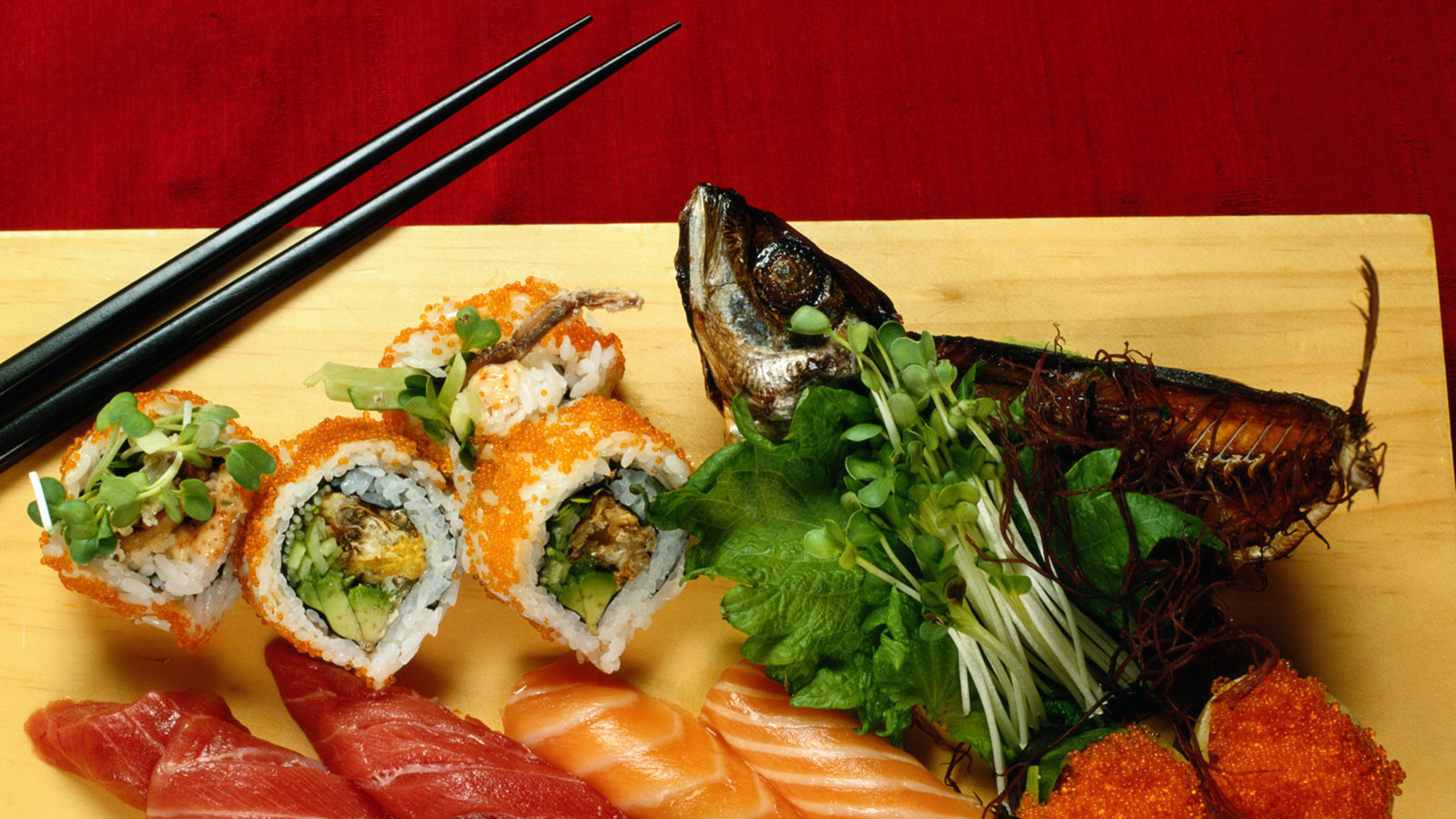 美食 日本料理 刺身 鱼子酱