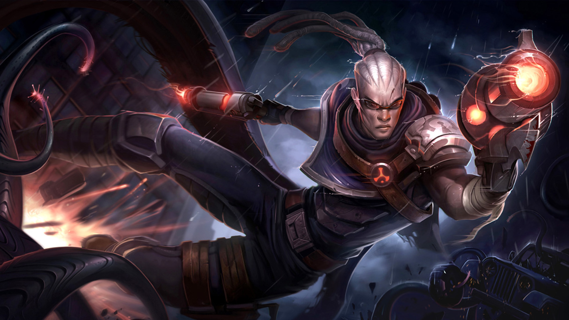 lol 英雄联盟 游戏 圣枪游侠 卢锡安 ADC