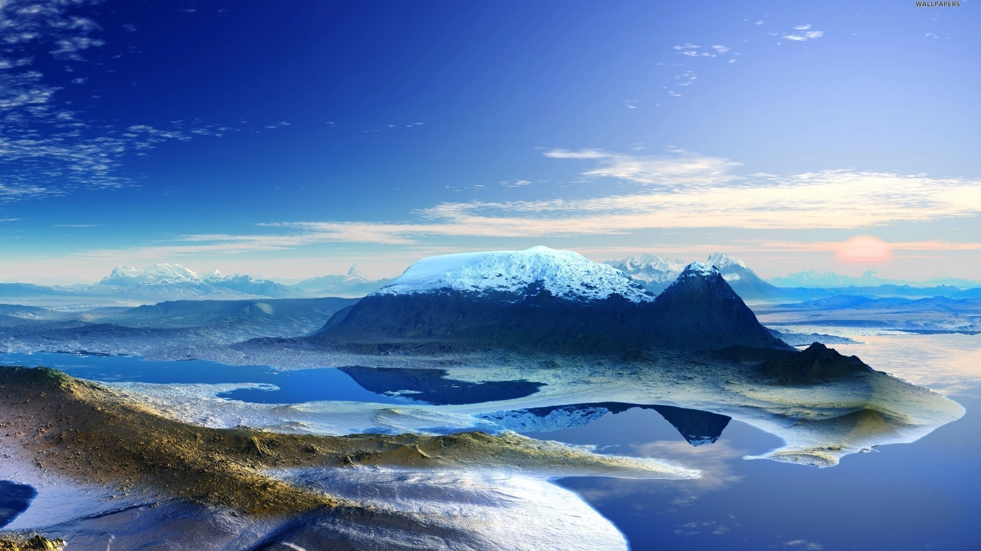 风景 自然风景 蓝天 白云 宽屏