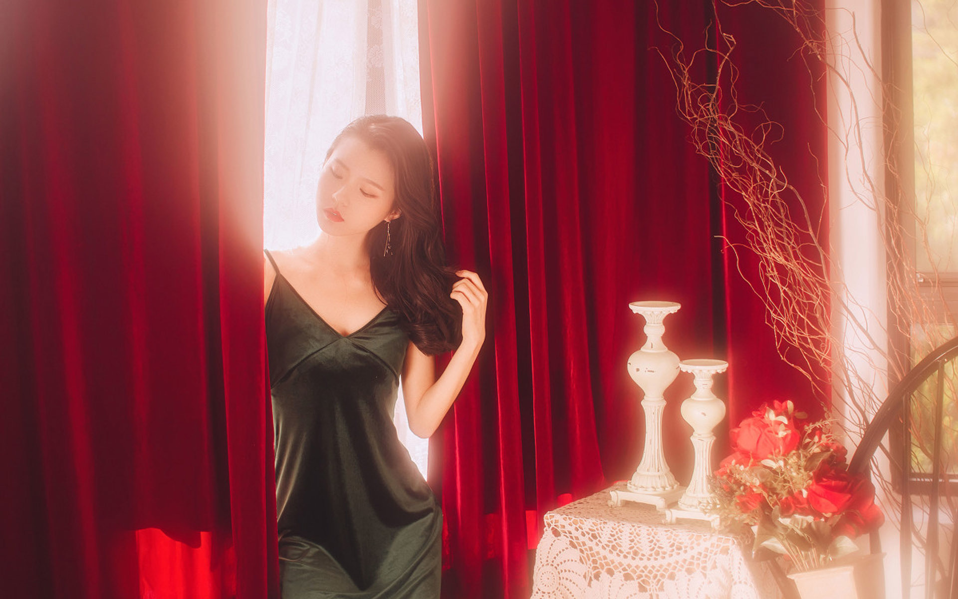 美女 模特 性感