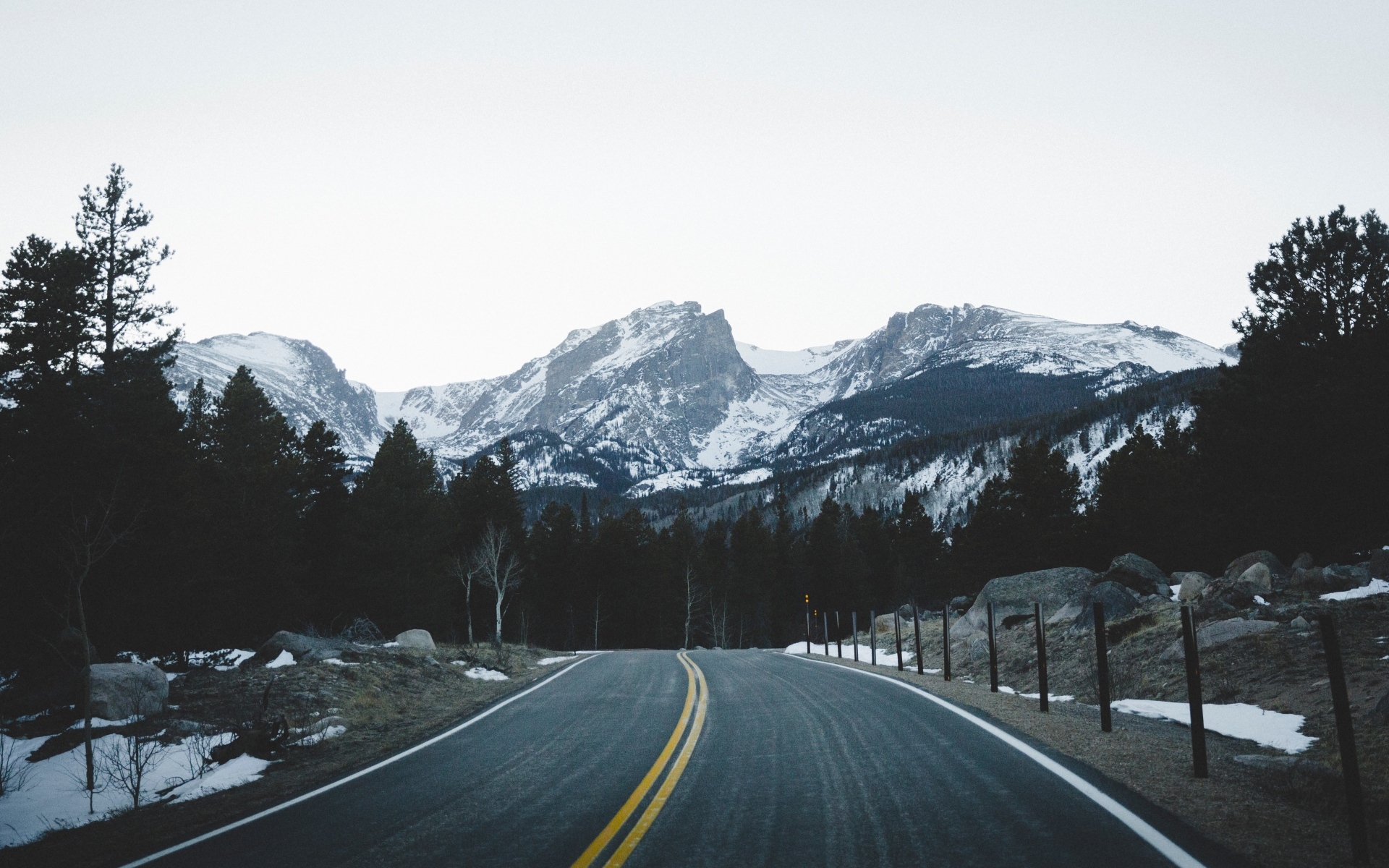 风景 自然风光 道路 公路 远山