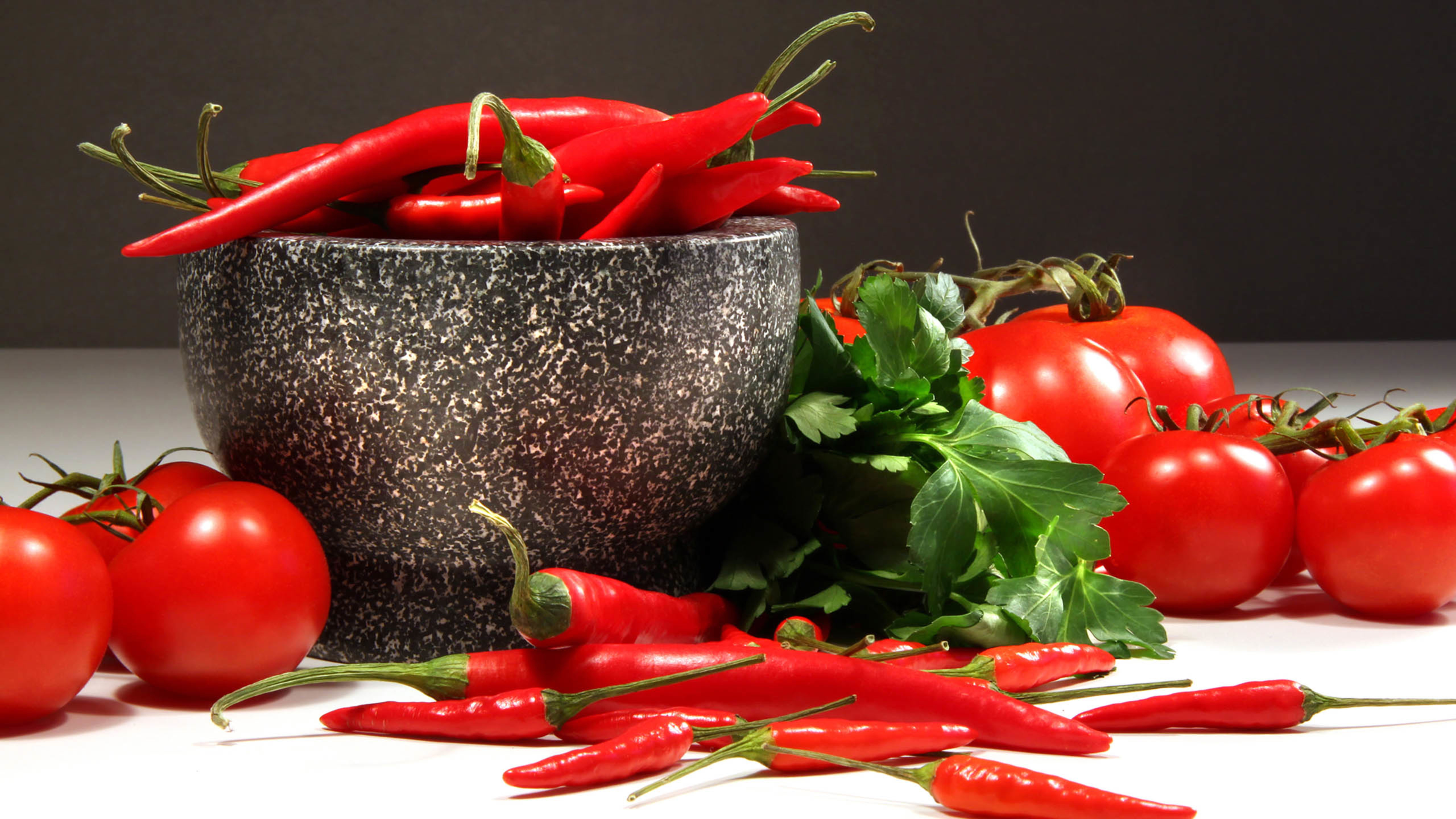 辣椒 西红柿 红色