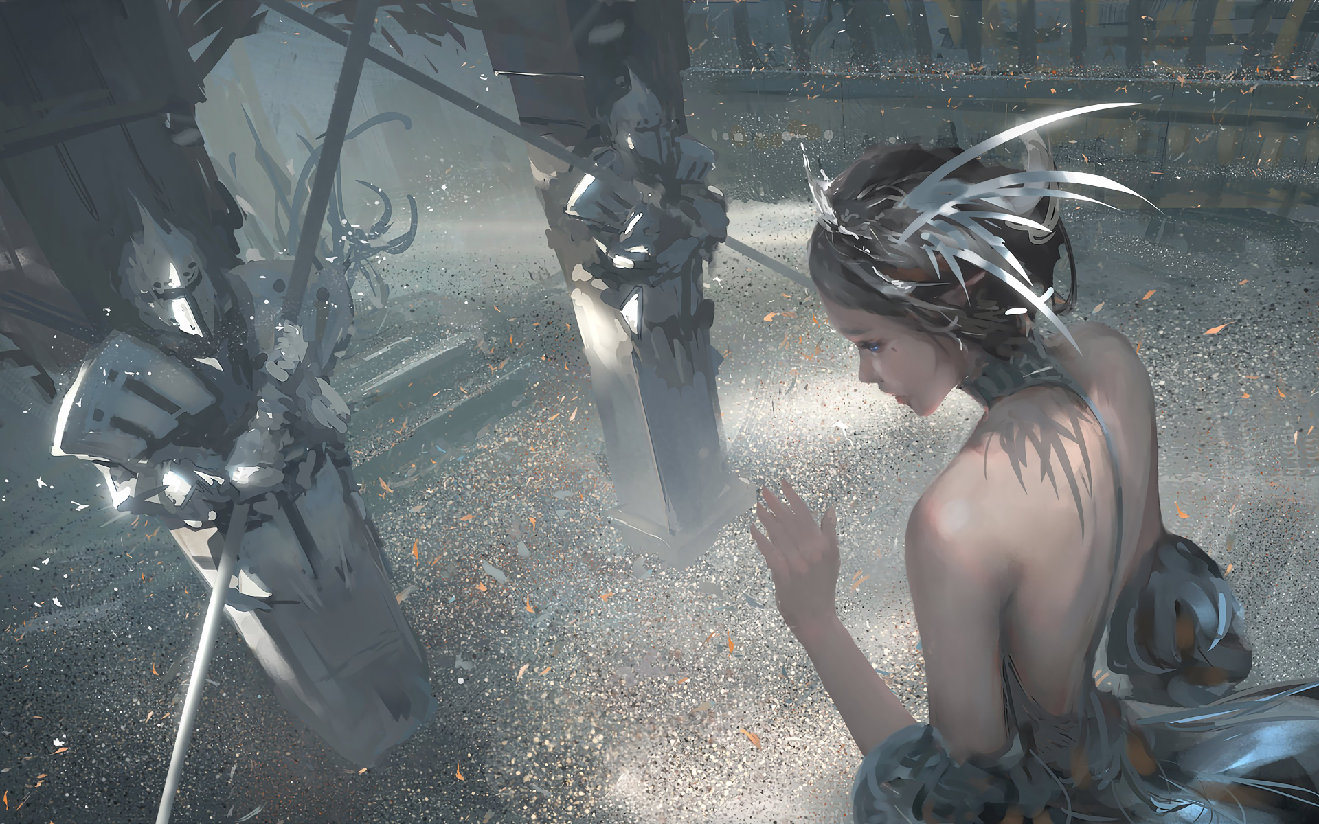 动漫 鬼刀 冰公主