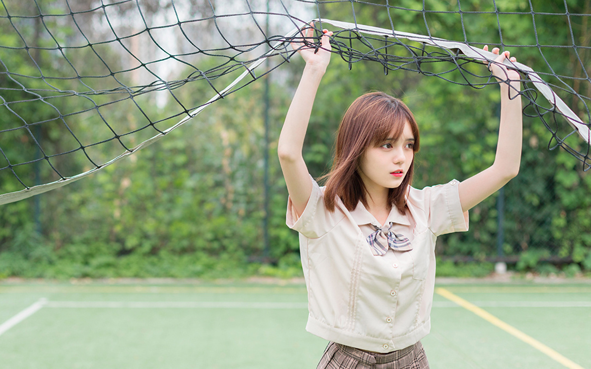 清纯  日系甜美制服学生妹