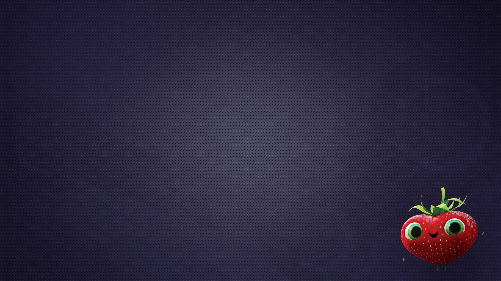 草莓 质感 藏蓝