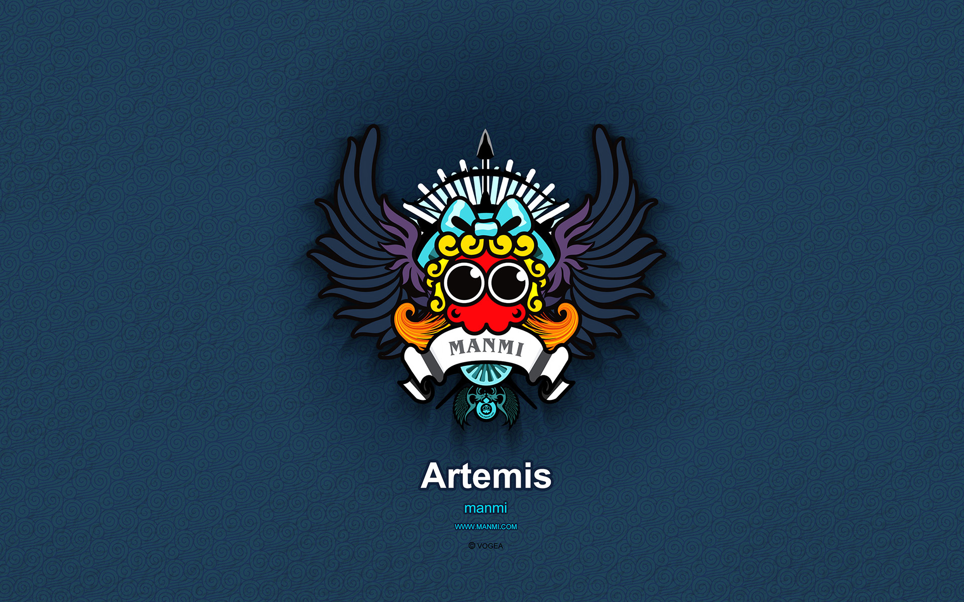 卡通  章小曼 十二诸神系列