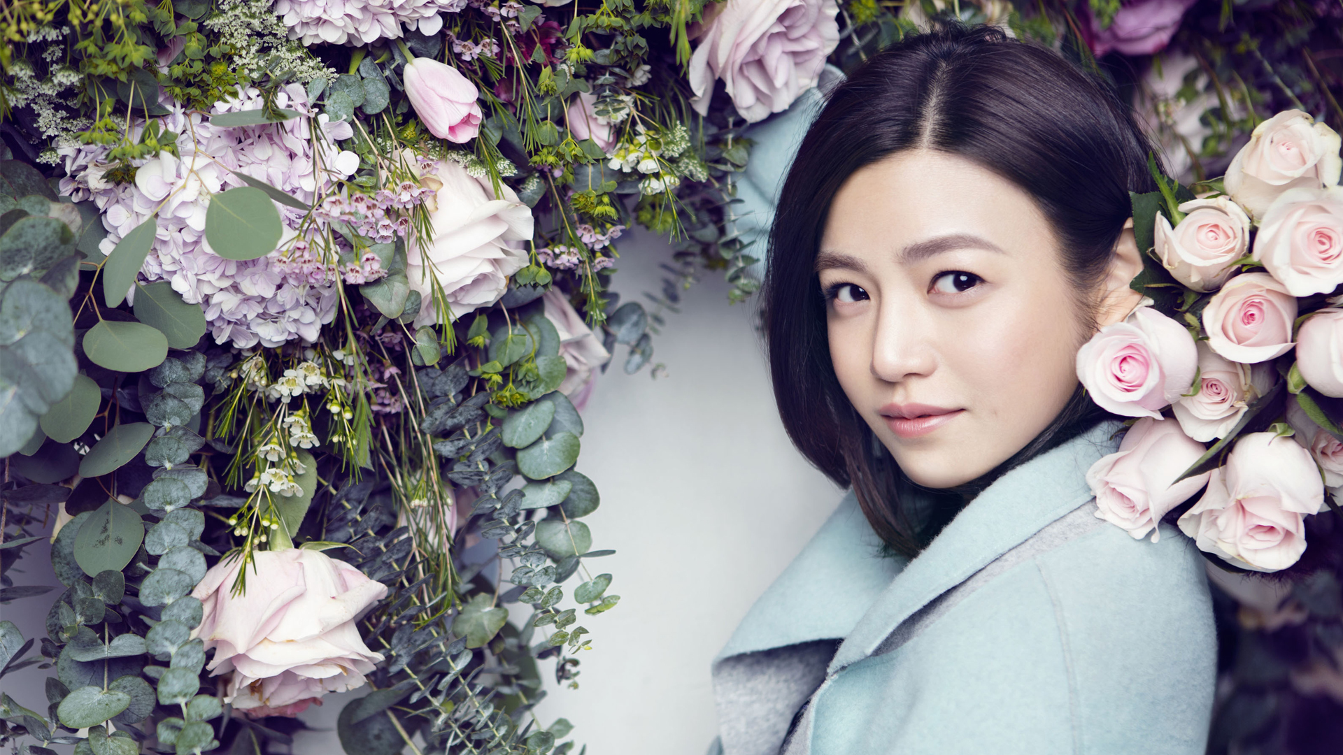 陈妍希 时尚 写真 宽屏 美女 演员 小笼包