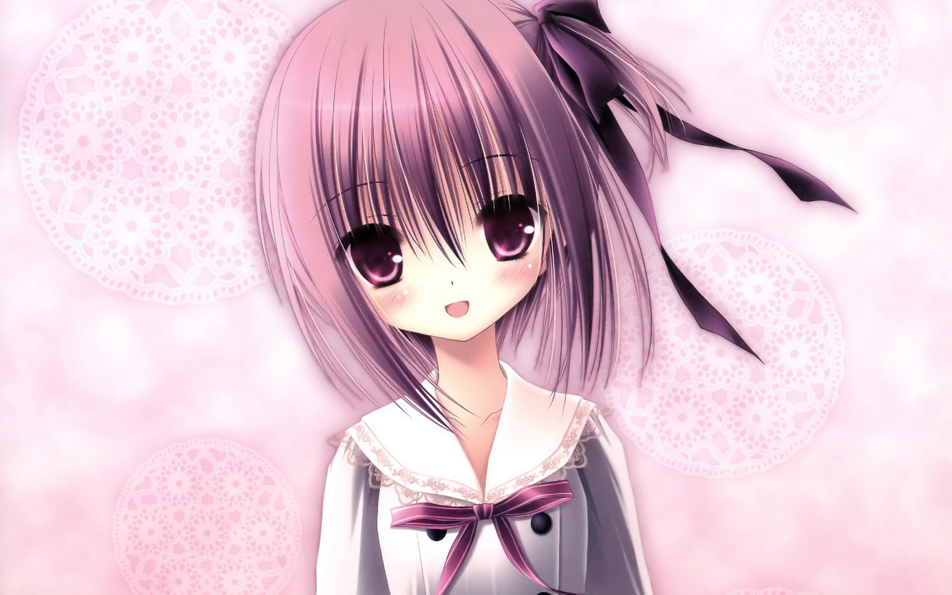 动漫  萌妹子  小萝莉  呆萌可爱   宽屏