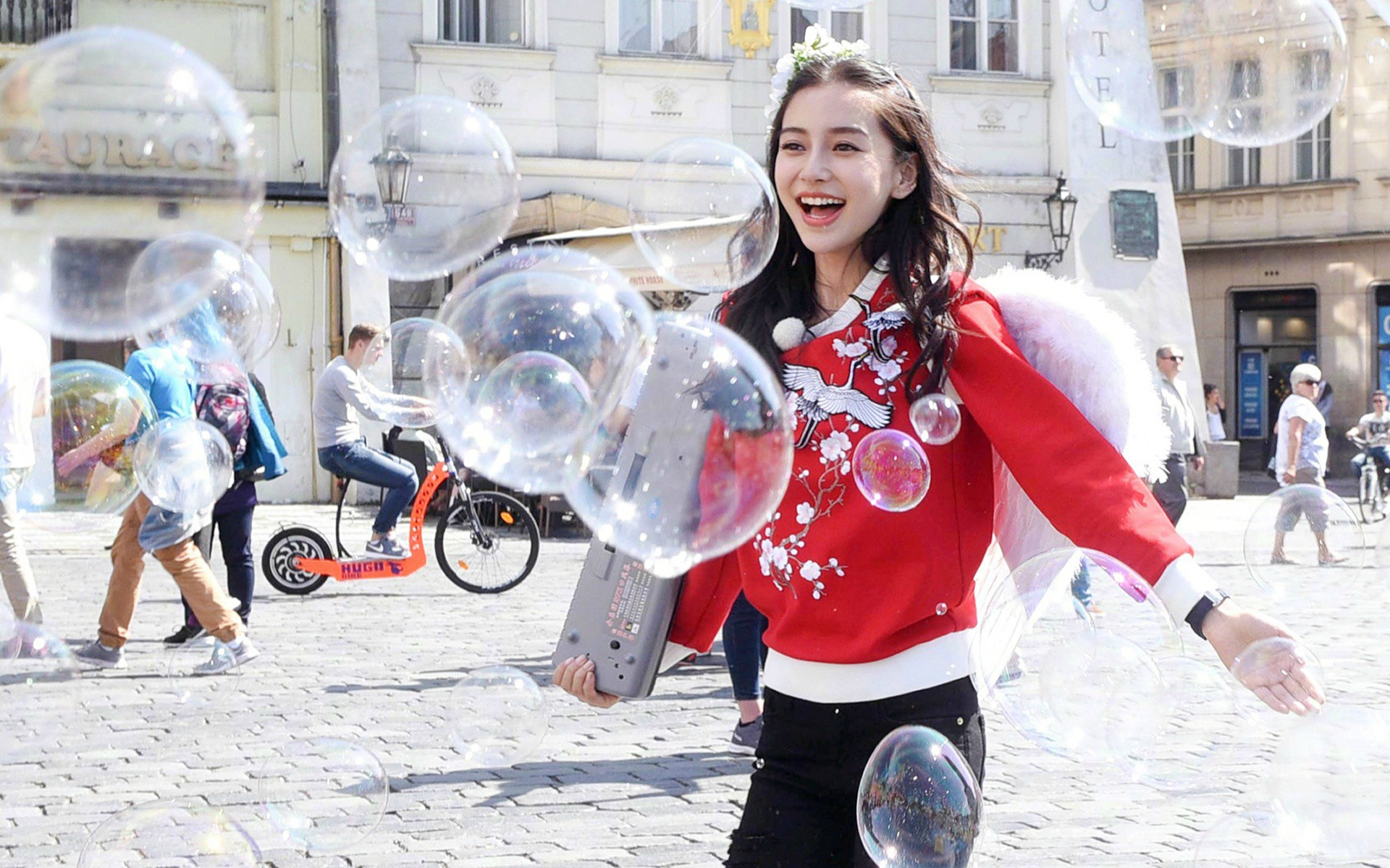 内地明星 anglebaby 杨颖