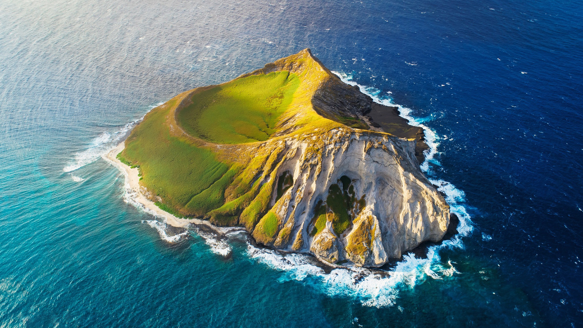 海洋天堂 海岛 航拍