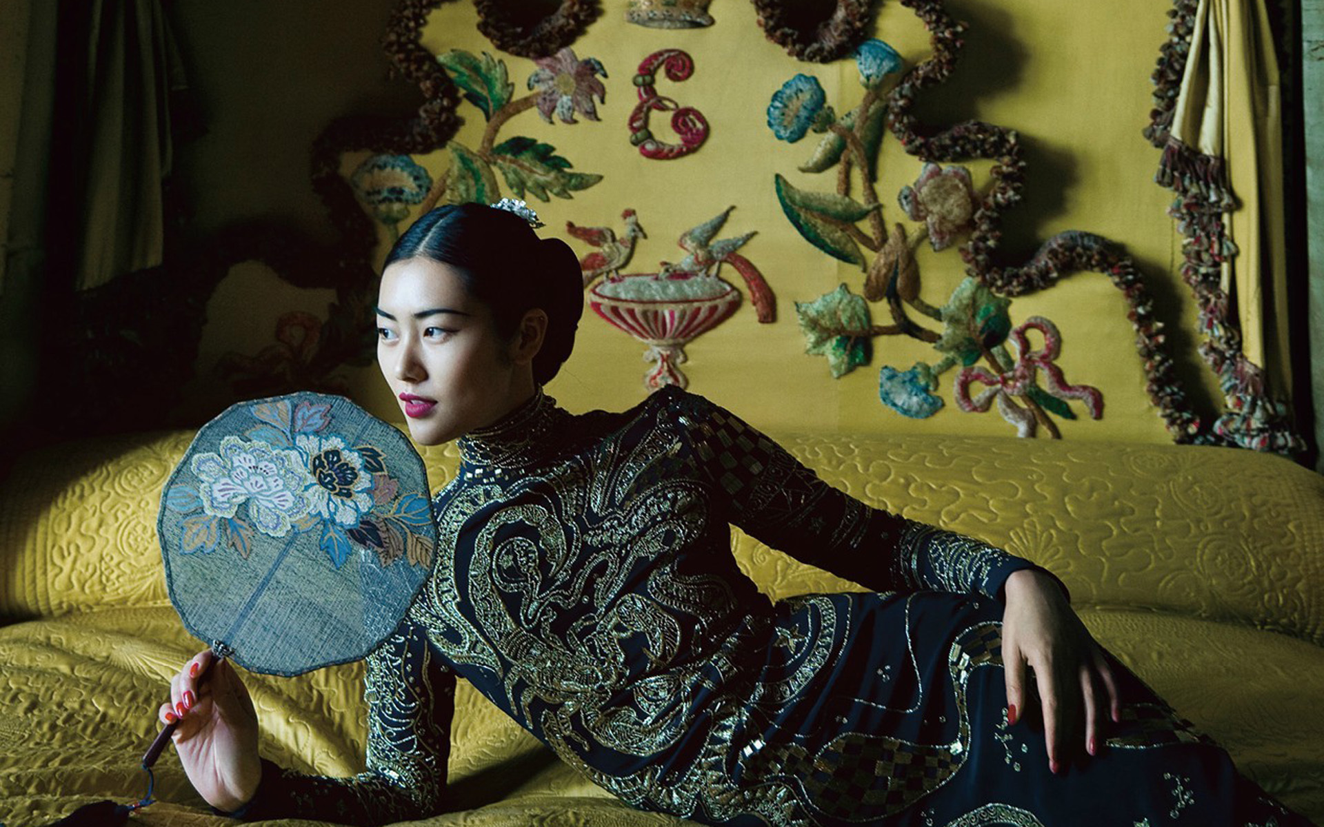 刘雯 复古 中国风 宽屏